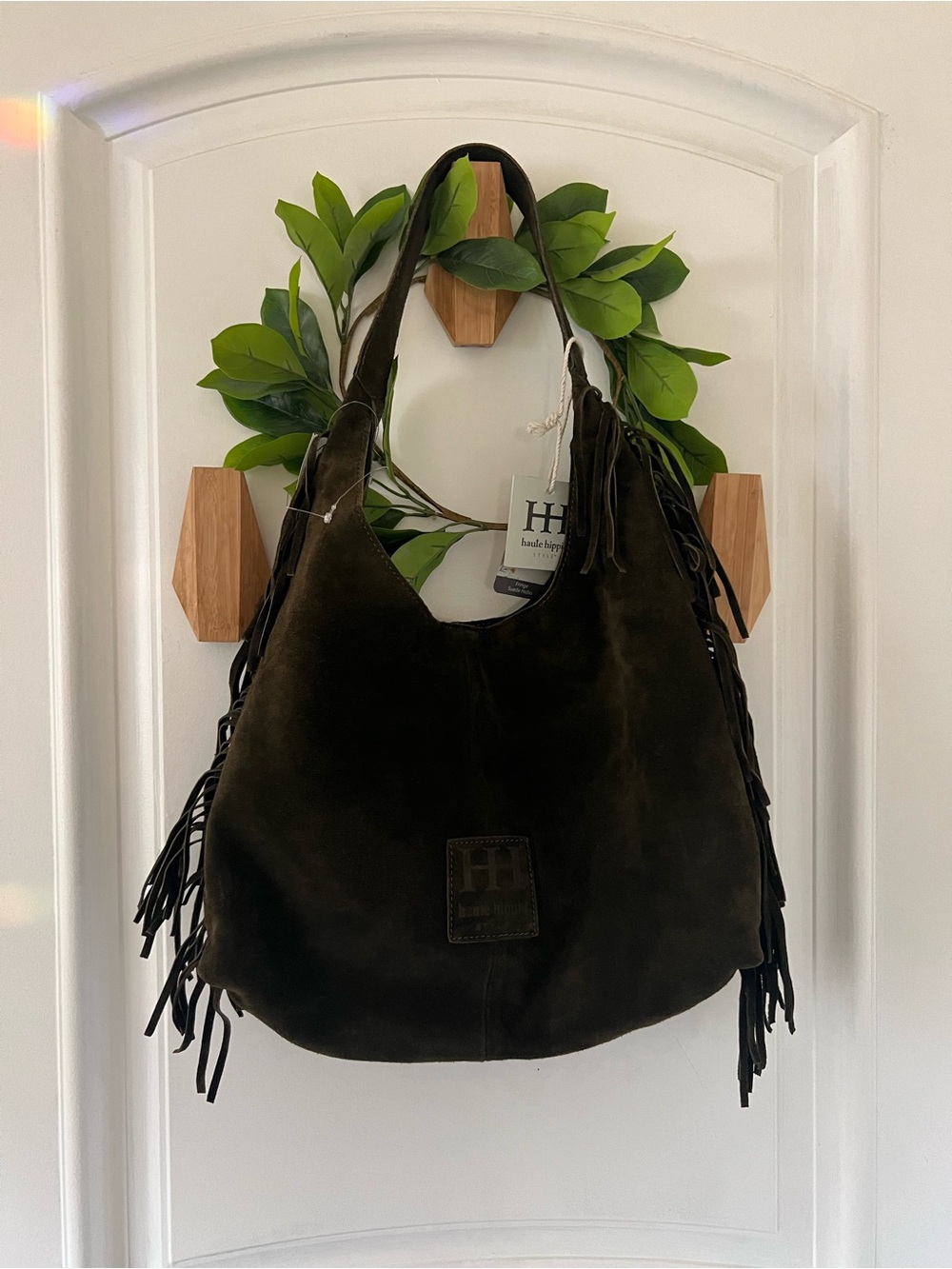 Green Haute Hippie Shoulder Bag